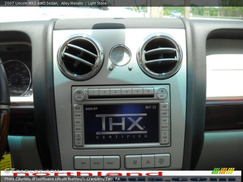 Alloy Metallic / Light Stone 2007 Lincoln MKZ AWD Sedan