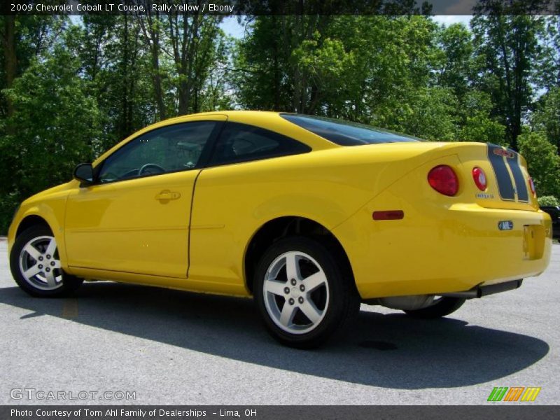 Rally Yellow / Ebony 2009 Chevrolet Cobalt LT Coupe