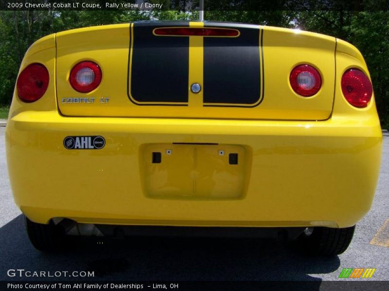 Rally Yellow / Ebony 2009 Chevrolet Cobalt LT Coupe