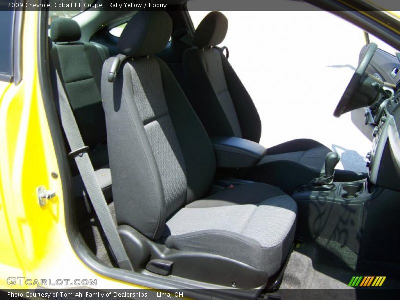 Rally Yellow / Ebony 2009 Chevrolet Cobalt LT Coupe