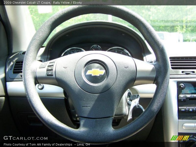 Rally Yellow / Ebony 2009 Chevrolet Cobalt LT Coupe