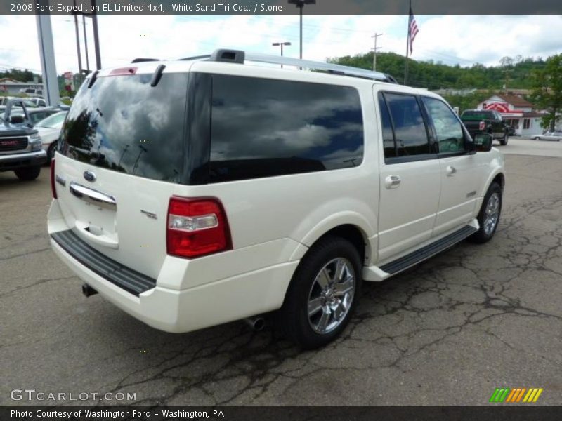 White Sand Tri Coat / Stone 2008 Ford Expedition EL Limited 4x4