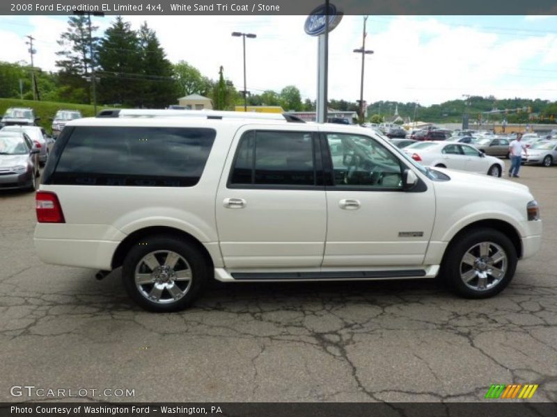 White Sand Tri Coat / Stone 2008 Ford Expedition EL Limited 4x4
