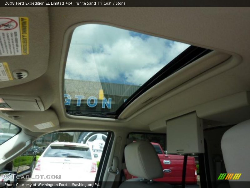 White Sand Tri Coat / Stone 2008 Ford Expedition EL Limited 4x4