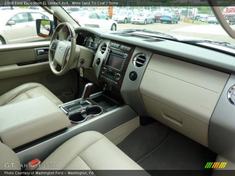 White Sand Tri Coat / Stone 2008 Ford Expedition EL Limited 4x4