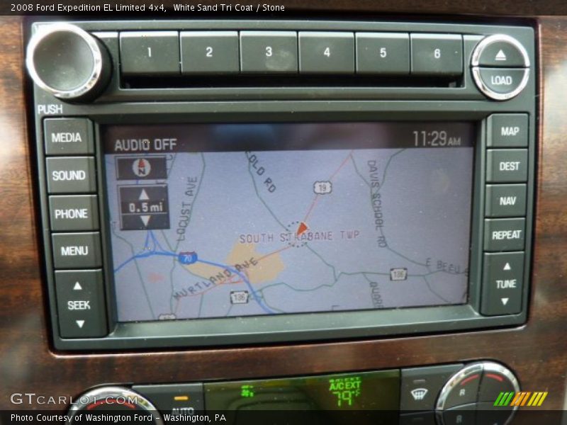 White Sand Tri Coat / Stone 2008 Ford Expedition EL Limited 4x4