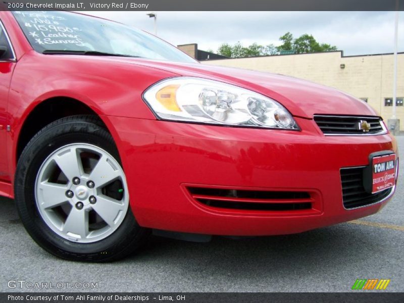 Victory Red / Ebony 2009 Chevrolet Impala LT