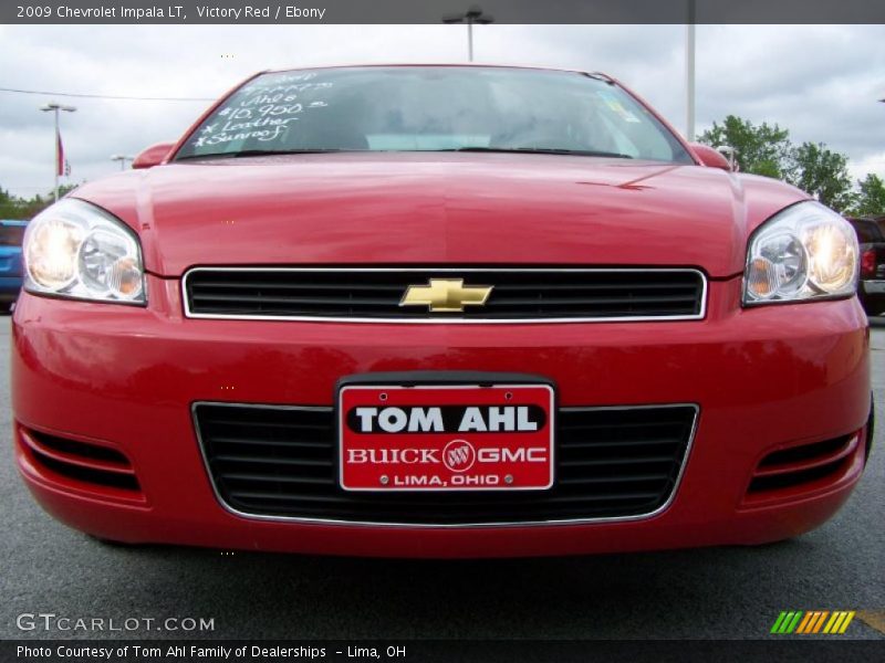 Victory Red / Ebony 2009 Chevrolet Impala LT
