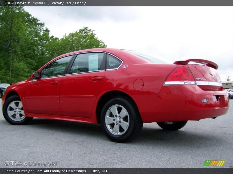 Victory Red / Ebony 2009 Chevrolet Impala LT