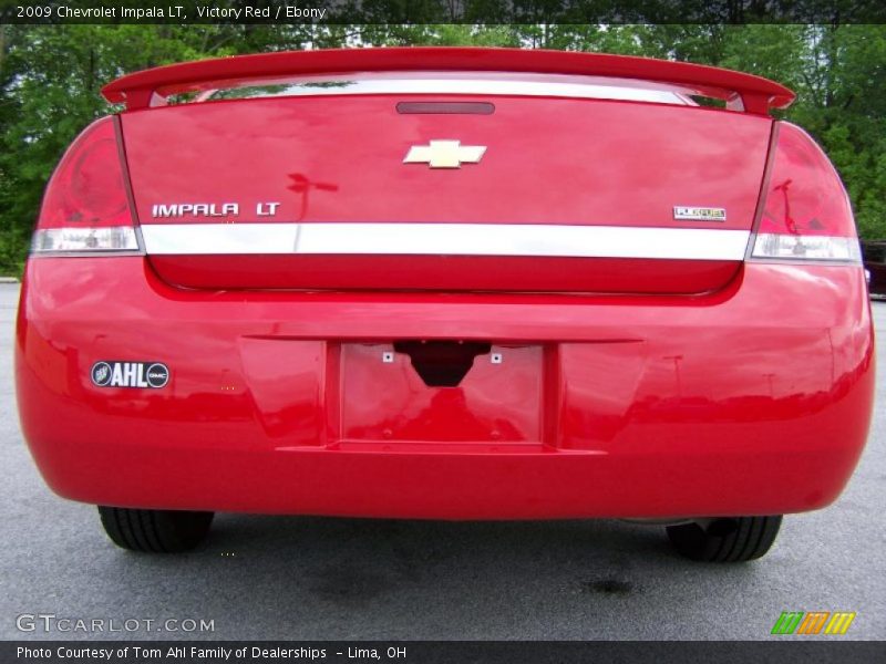 Victory Red / Ebony 2009 Chevrolet Impala LT