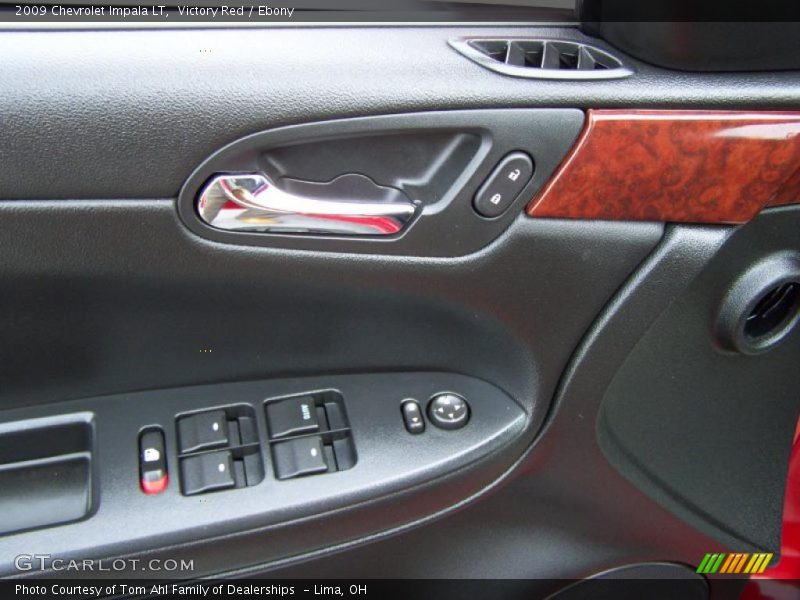 Victory Red / Ebony 2009 Chevrolet Impala LT