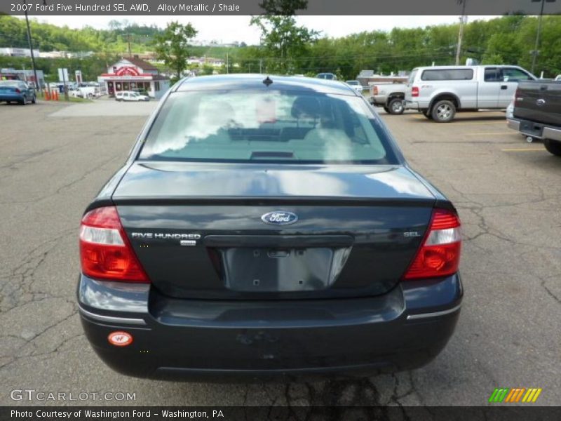 Alloy Metallic / Shale 2007 Ford Five Hundred SEL AWD