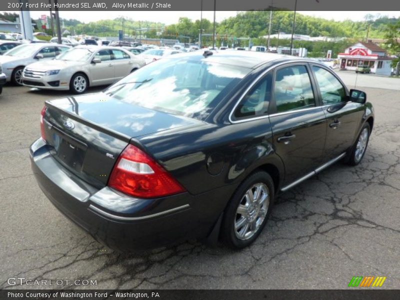 Alloy Metallic / Shale 2007 Ford Five Hundred SEL AWD