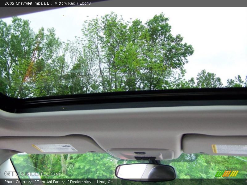 Victory Red / Ebony 2009 Chevrolet Impala LT