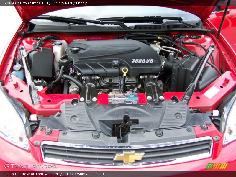 Victory Red / Ebony 2009 Chevrolet Impala LT