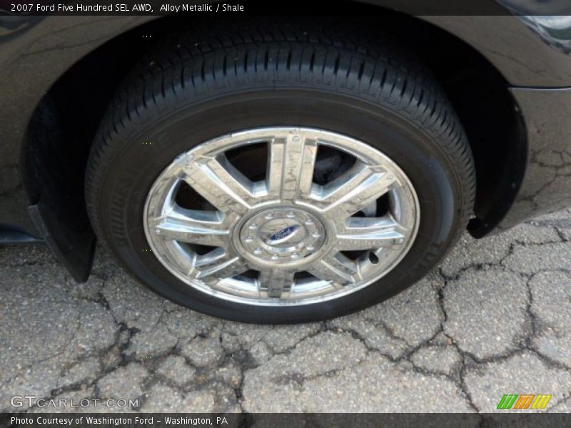 Alloy Metallic / Shale 2007 Ford Five Hundred SEL AWD