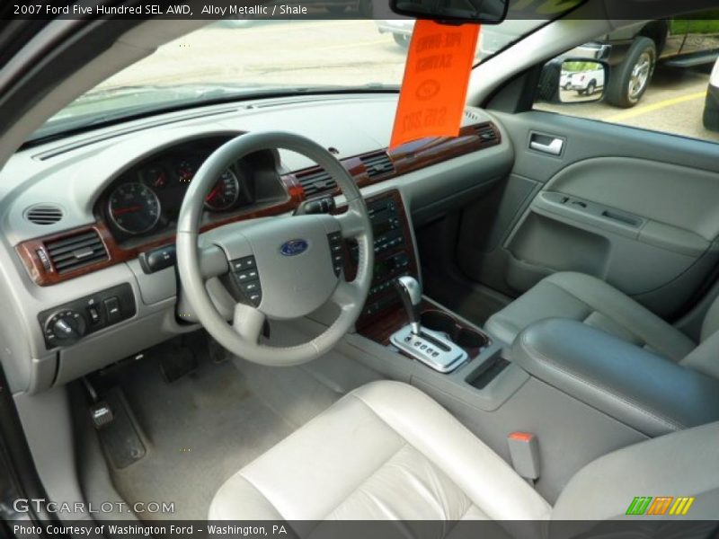 Alloy Metallic / Shale 2007 Ford Five Hundred SEL AWD
