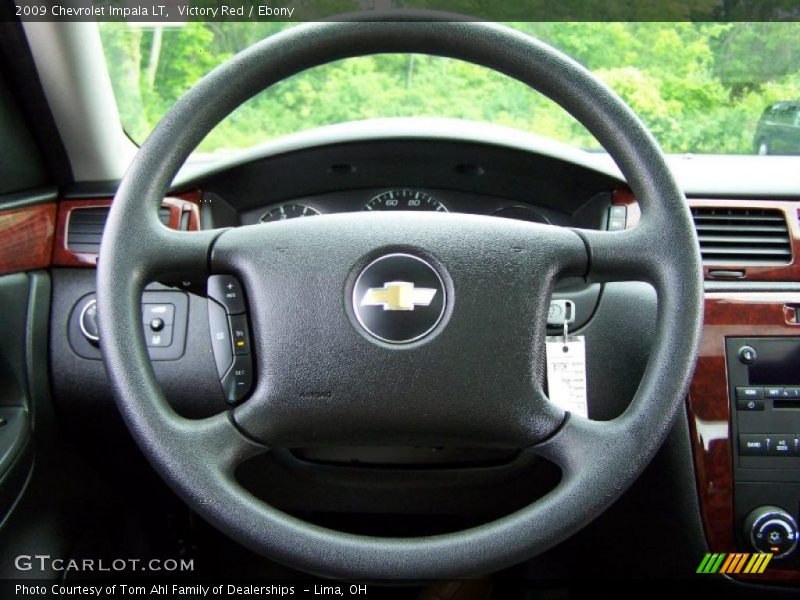 Victory Red / Ebony 2009 Chevrolet Impala LT