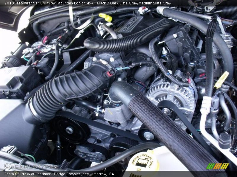 Black / Dark Slate Gray/Medium Slate Gray 2010 Jeep Wrangler Unlimited Mountain Edition 4x4