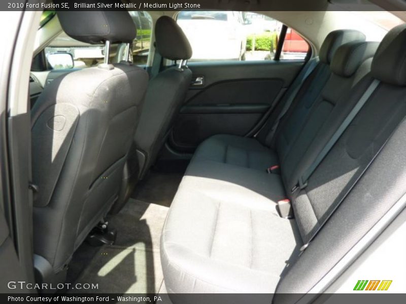 Brilliant Silver Metallic / Medium Light Stone 2010 Ford Fusion SE