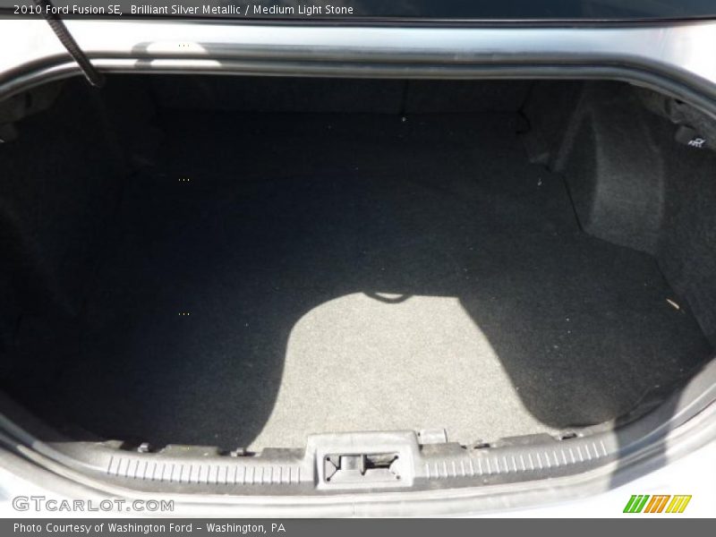 Brilliant Silver Metallic / Medium Light Stone 2010 Ford Fusion SE