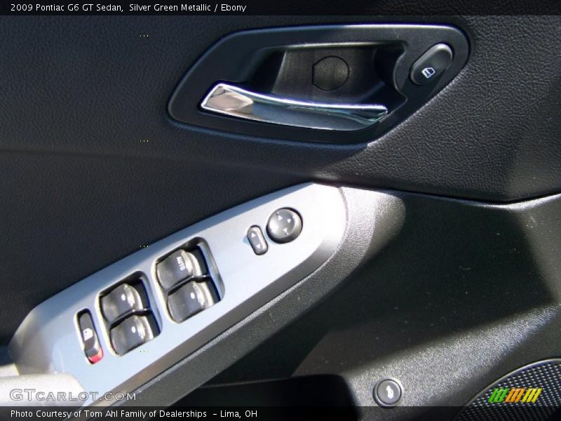 Silver Green Metallic / Ebony 2009 Pontiac G6 GT Sedan