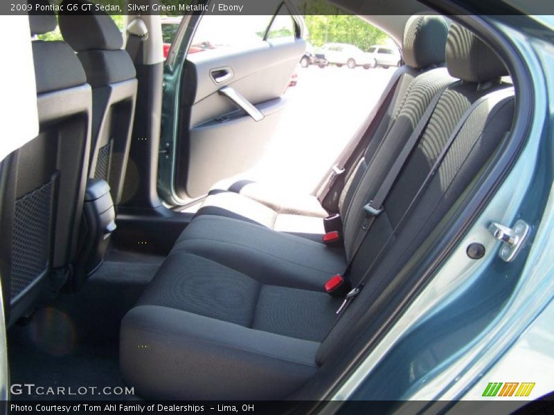 Silver Green Metallic / Ebony 2009 Pontiac G6 GT Sedan