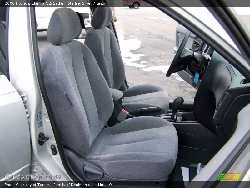 Sterling Silver / Gray 2006 Hyundai Elantra GLS Sedan