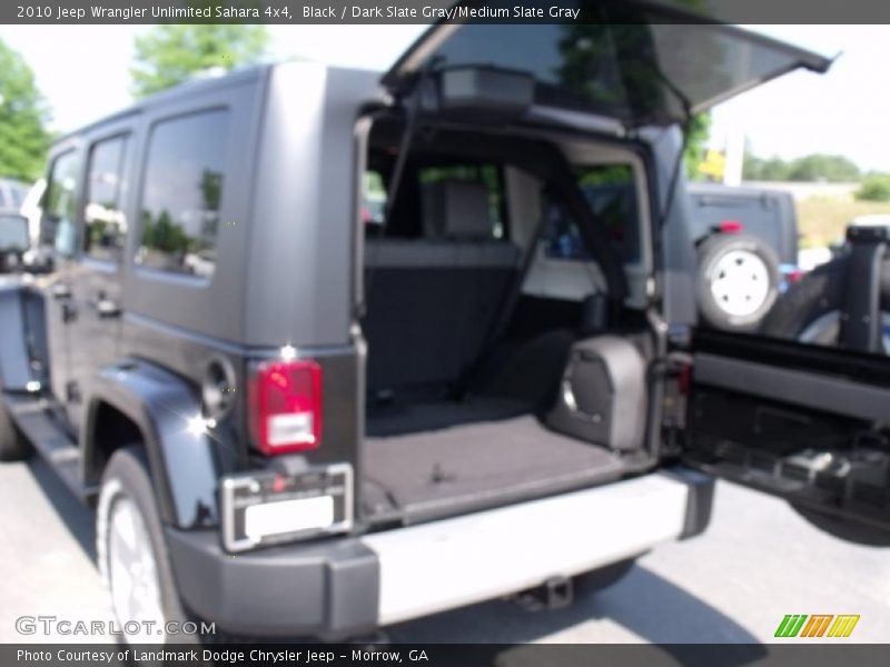 Black / Dark Slate Gray/Medium Slate Gray 2010 Jeep Wrangler Unlimited Sahara 4x4