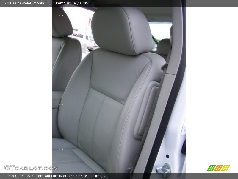 Summit White / Gray 2010 Chevrolet Impala LT