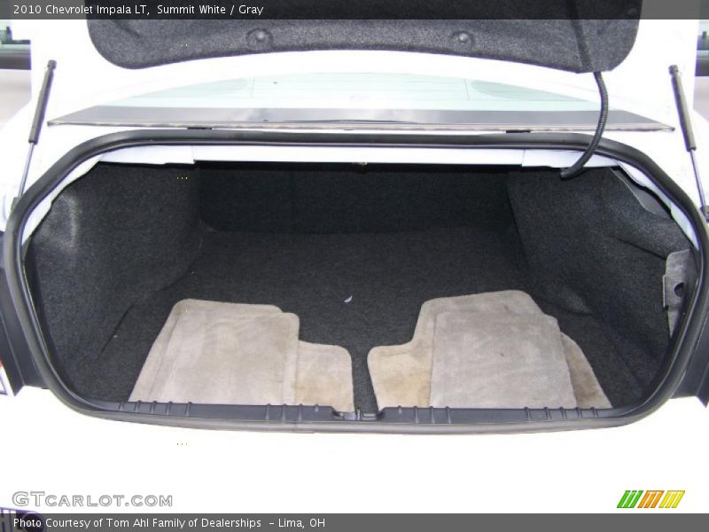 Summit White / Gray 2010 Chevrolet Impala LT