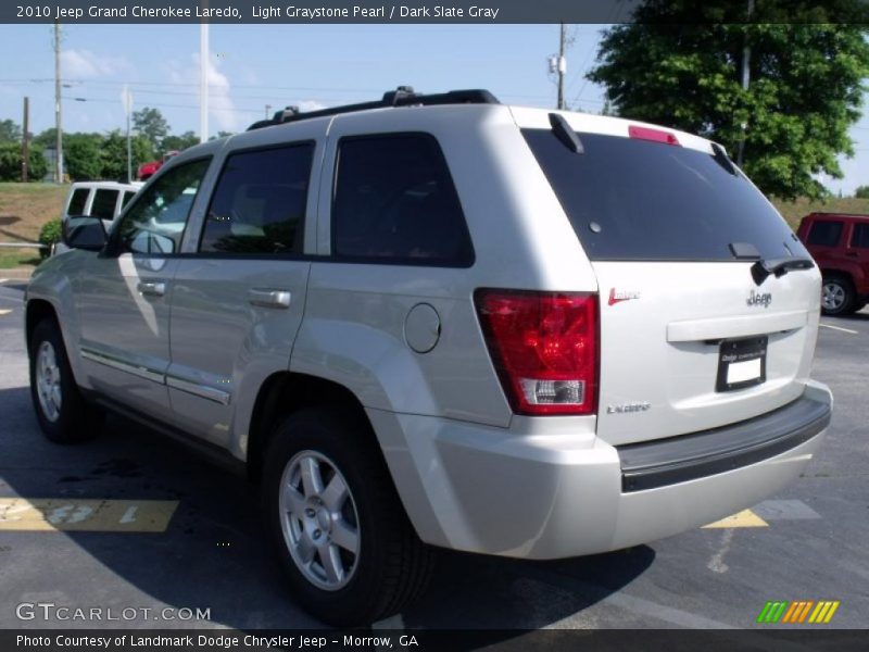 Light Graystone Pearl / Dark Slate Gray 2010 Jeep Grand Cherokee Laredo