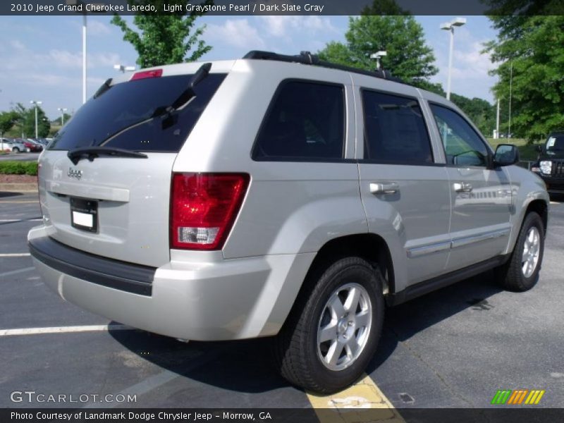 Light Graystone Pearl / Dark Slate Gray 2010 Jeep Grand Cherokee Laredo