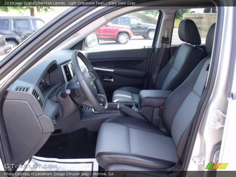 Light Graystone Pearl / Dark Slate Gray 2010 Jeep Grand Cherokee Laredo