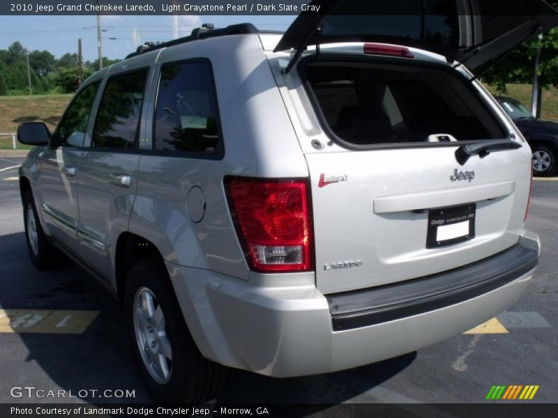 Light Graystone Pearl / Dark Slate Gray 2010 Jeep Grand Cherokee Laredo