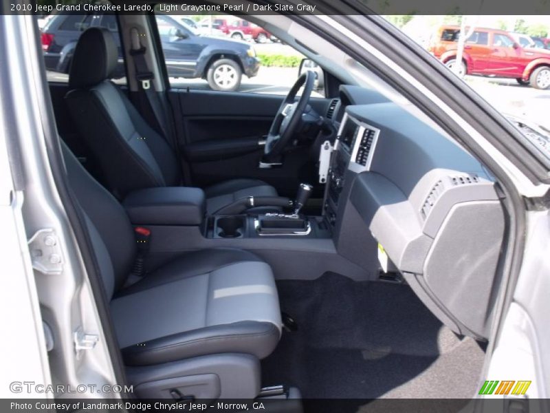 Light Graystone Pearl / Dark Slate Gray 2010 Jeep Grand Cherokee Laredo