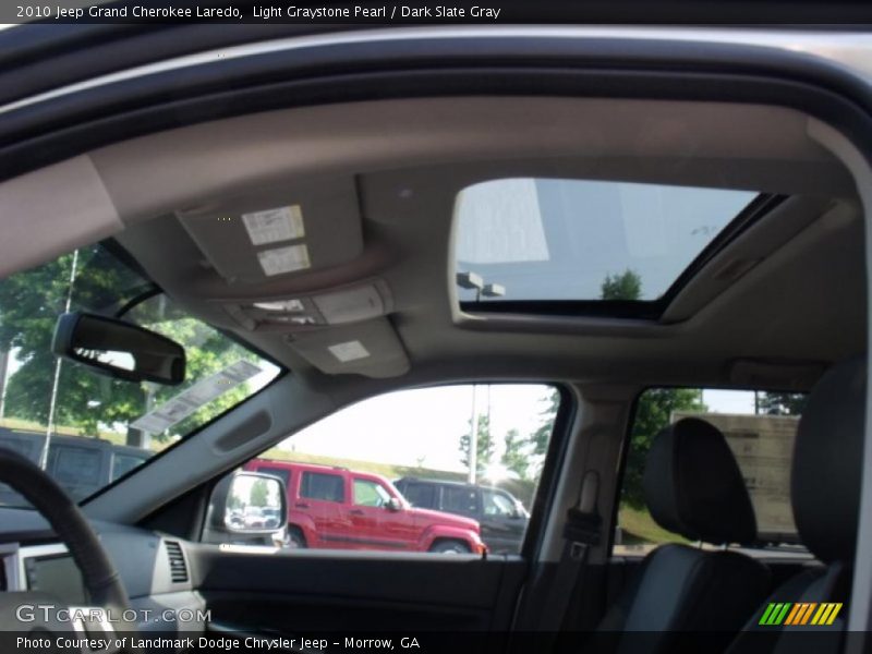 Light Graystone Pearl / Dark Slate Gray 2010 Jeep Grand Cherokee Laredo