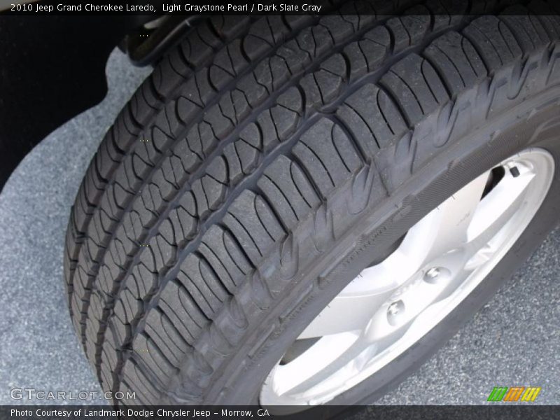 Light Graystone Pearl / Dark Slate Gray 2010 Jeep Grand Cherokee Laredo