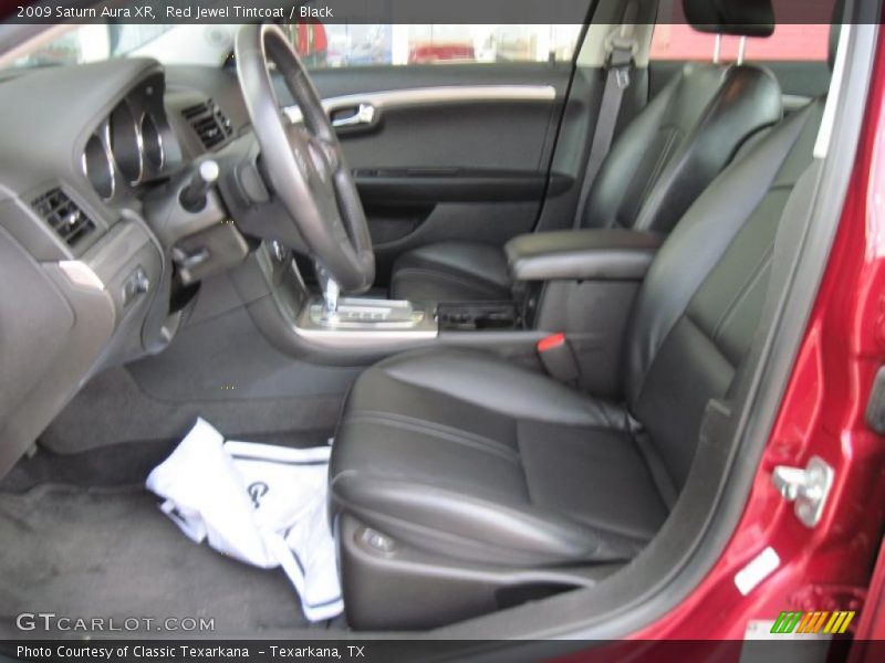 Red Jewel Tintcoat / Black 2009 Saturn Aura XR