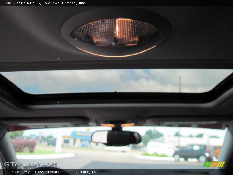 Red Jewel Tintcoat / Black 2009 Saturn Aura XR