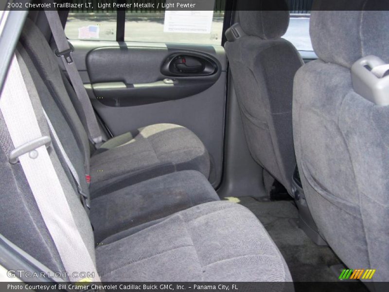 Light Pewter Metallic / Light Pewter 2002 Chevrolet TrailBlazer LT