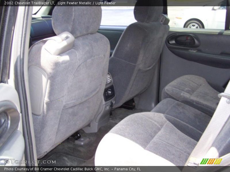 Light Pewter Metallic / Light Pewter 2002 Chevrolet TrailBlazer LT