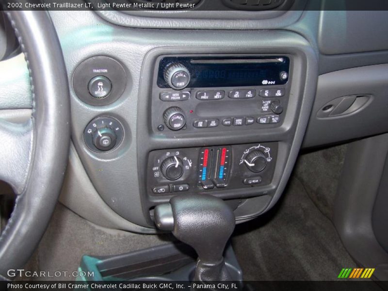 Light Pewter Metallic / Light Pewter 2002 Chevrolet TrailBlazer LT