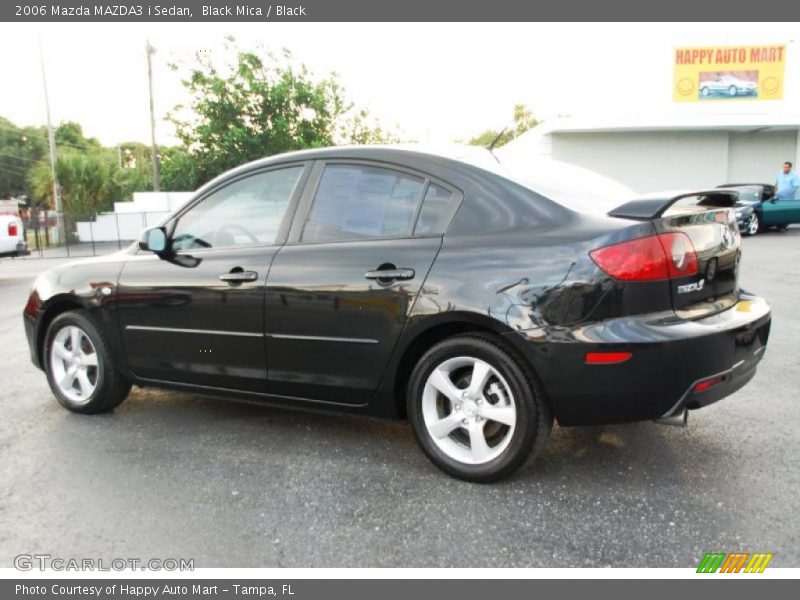 Black Mica / Black 2006 Mazda MAZDA3 i Sedan