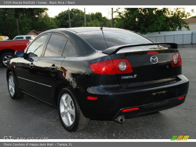 Black Mica / Black 2006 Mazda MAZDA3 i Sedan