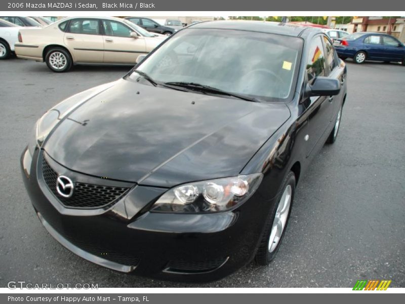 Black Mica / Black 2006 Mazda MAZDA3 i Sedan