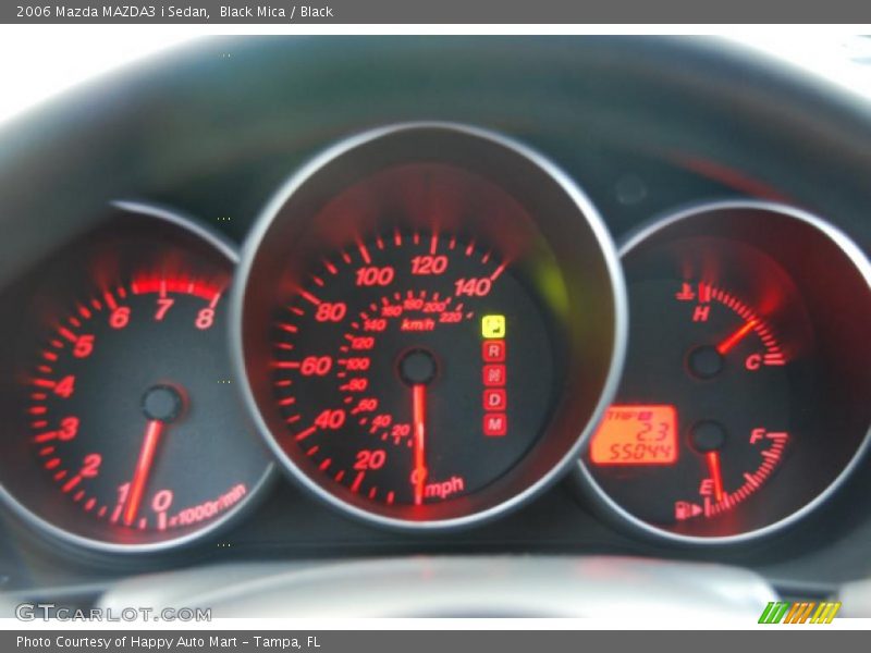 Black Mica / Black 2006 Mazda MAZDA3 i Sedan