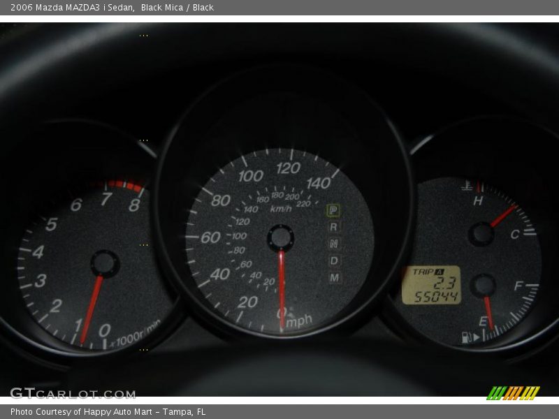 Black Mica / Black 2006 Mazda MAZDA3 i Sedan