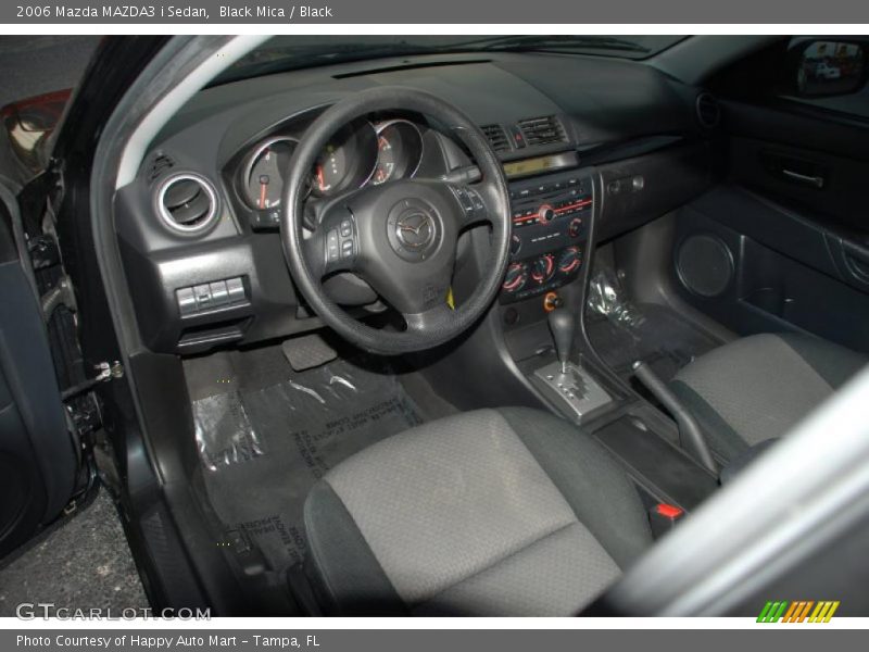 Black Mica / Black 2006 Mazda MAZDA3 i Sedan