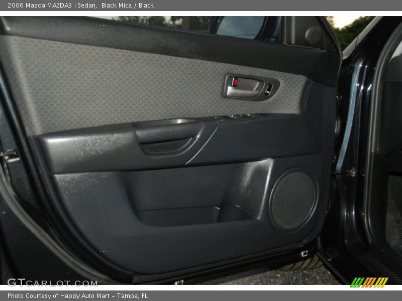 Black Mica / Black 2006 Mazda MAZDA3 i Sedan